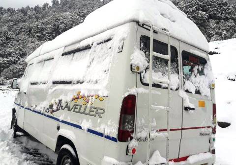Tempo Traveller for hire